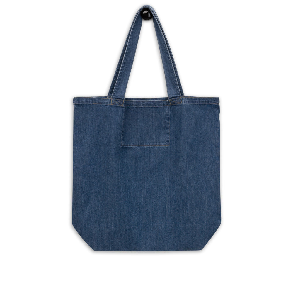 "In My Feelings Bag" Organic denim tote bag