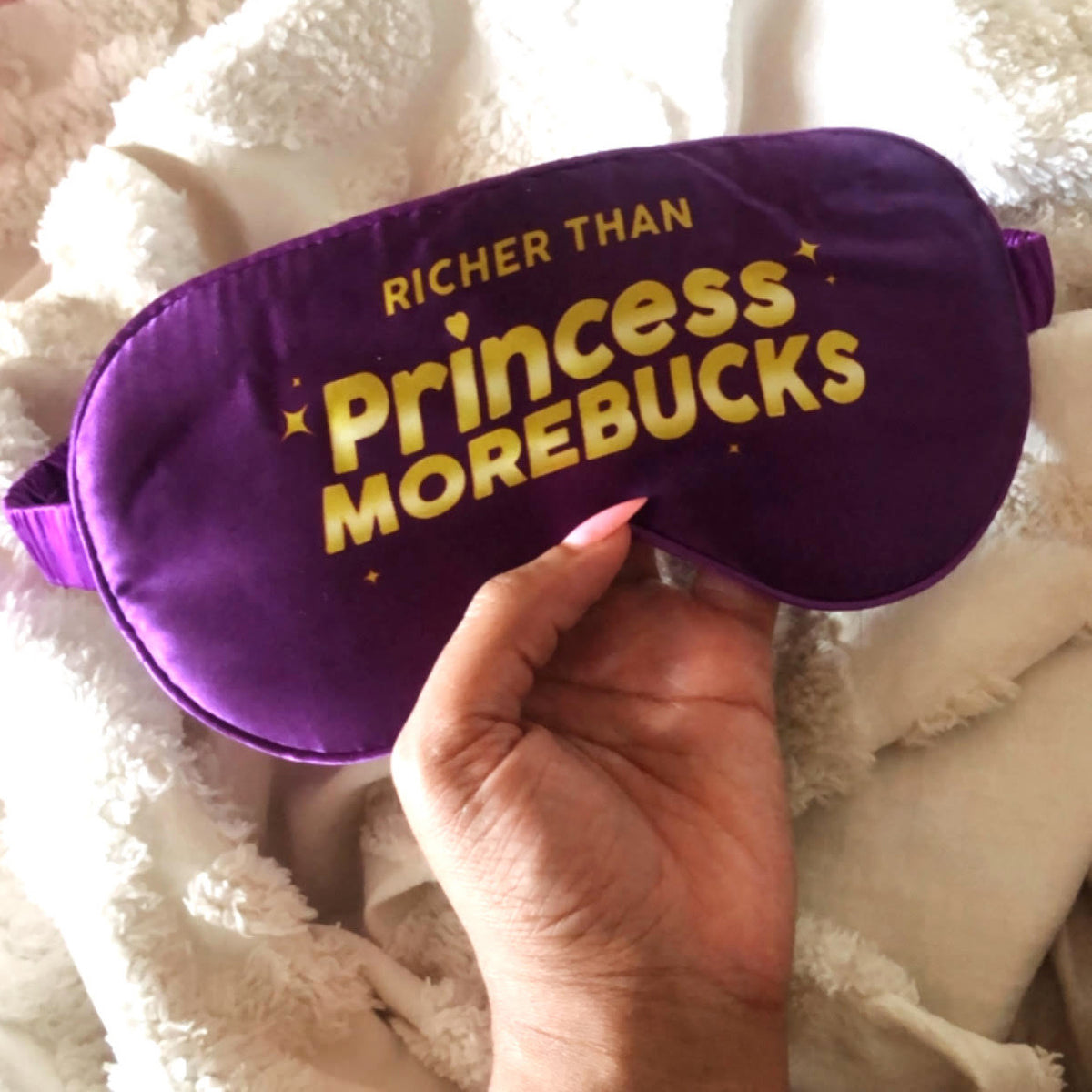 Richer Than Princess Morbucks Silk Sleepmask